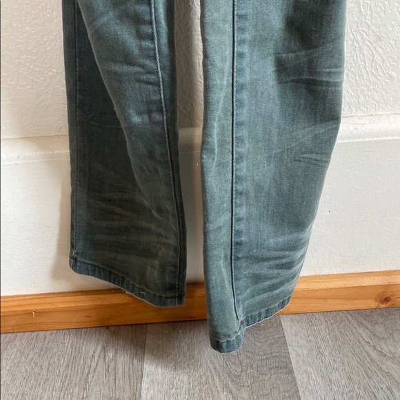 Free People Green and Gray Jumpsuit with Chic Design - Picture 4 of 7